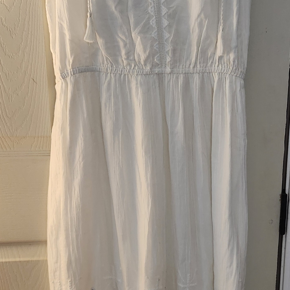 Joie White Sweetheart Maxi Sundress
